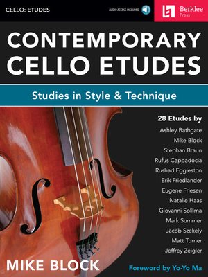 cover image of Contemporary Cello Etudes